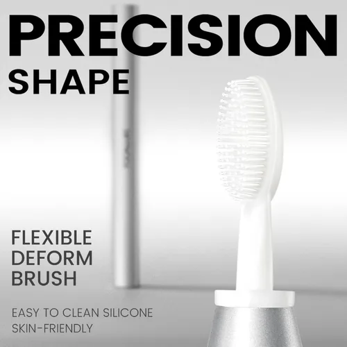 Vista 9 de FOCALLURE Cera profesional para cejas con cepillo, cera de fijación fuerte, gel transparente para cejas, efecto de laminación de cejas de larga
