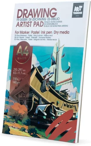 Vista 8 de TRANSON Paquete de 2 mini cuadernos de bocetos A6, papel de arte pesado de 80 libras/4.23 oz/m², no se traspasa, 100 hojas/200 páginas de 4.13 x