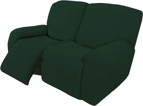 Vista 57 de Easy-Going - Funda elástica para sofá reclinable y sofá cama, 6 piezas, protector de muebles, suave, parte inferior elástica, tela jacquard