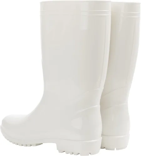 Vista 3 de Comwarm Botas de lluvia de media pantorrilla para hombre, impermeables, antideslizantes, de PVC, negro, para trabajo, para exteriores, Multi, 1