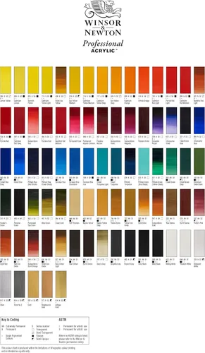 Vista 3 de Winsor & Newton - pintura profesional acrílico