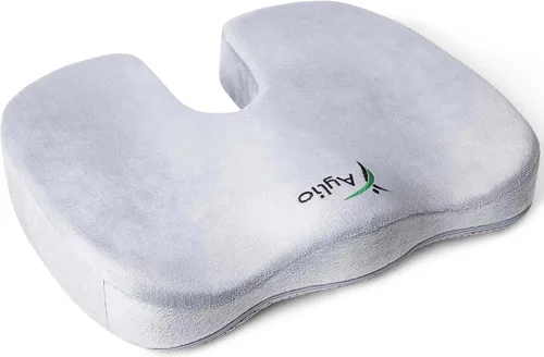 Aylio Cojín para el coxis | apoyo para la espalda, alivio del dolor del cóxis y el ciático, con funda lavable