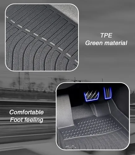 Vista 9 de Alfombrillas de Piso para Automóvil de Repuesto para Mitsubishi Outlander de 5 Asientos 2014-2021 (No para Sport y PHEV) Ajuste Personalizado