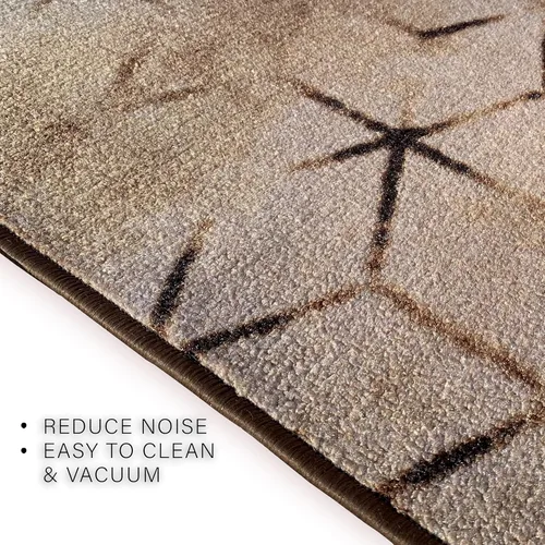 Vista 5 de CreativeDeco Alfombra de pasillo hecha a medida con respaldo de goma para cocina, vestíbulo, pasillo, entrada, elige tu longitud, tamaño de 31