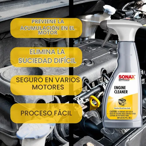 Vista 2 de Sonax (543200-755) limpiador de motor en frío - 16,9 pies onzas.