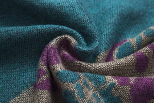 Vista 39 de Urban CoCo Poncho de colores para mujer, chal con frente abierto, color en bloques