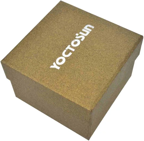 Vista 9 de YOCTOSUN 3 Inch Acrylic Dome Magnifier 5X Paperweight Reading Magnifying Glass Optical Half Ball Lens with Nice Box and Polishing Pouch(80mm)