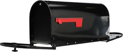Gibraltar Mailboxes OM160BEC Outback doble puerta, buzón de gran capacidad, color negro