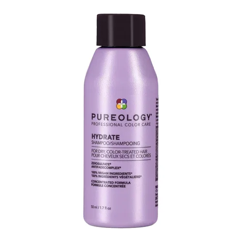 Pureology Hydrate Shampoo - For Dry or Color Treated Hair, Moisturizing Shampoo For Hydration & Softness, With Rose Extract & Green Tea, Vegan &