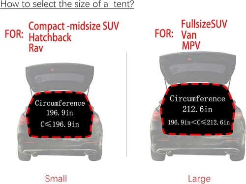 Vista 5 de Tienda de Campamento HASIKA para 2 Personas, Protección Solar, Protección de Privacidad, Fácil de Instalar en 120 Segundos, Impermeable 3000MM, UPF