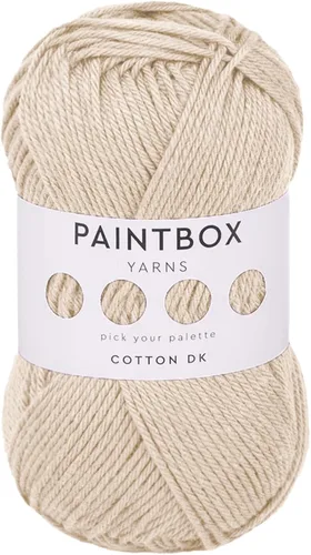 Vista 45 de Paintbox Yarns Hilo DK 100% Algodón 1.76 oz (50g), 137 Yardas (125m) - Lana Blanco Papel para Ganchillo, Tejer - Hilo Suave y Ligero de Doble Punto
