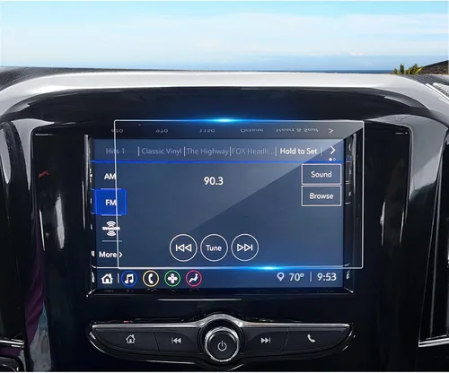 Vista 9 de 2024 2025 2026 Traverse Protector de pantalla para Chevy Traverse (LS/LT/Z71/RS/High Country) Centro de información del conductor de 11 pulgadas