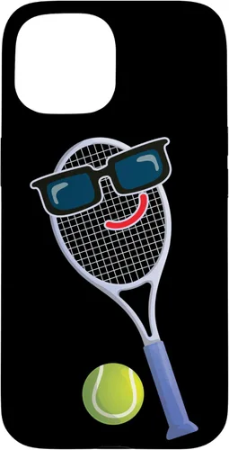 Vista 6 de Tennis Racket Tennis Ball Tennis Player Backhand Gift Case for iPhone 16