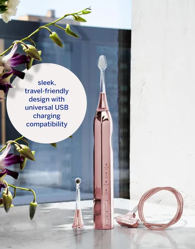 Vista 3 de Supersmile Zina45™ Sonic Pulse Cepillo de dientes – Cepillo en ángulo con cabezal de pulido para una limpieza avanzada – Para dientes de aspecto más