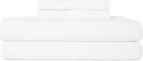 Vista 25 de Juego de sábanas tamaño individual XL de 4 piezas con 2 fundas de almohada envolventes, sábanas de microfibra suave de bolsillo profundo