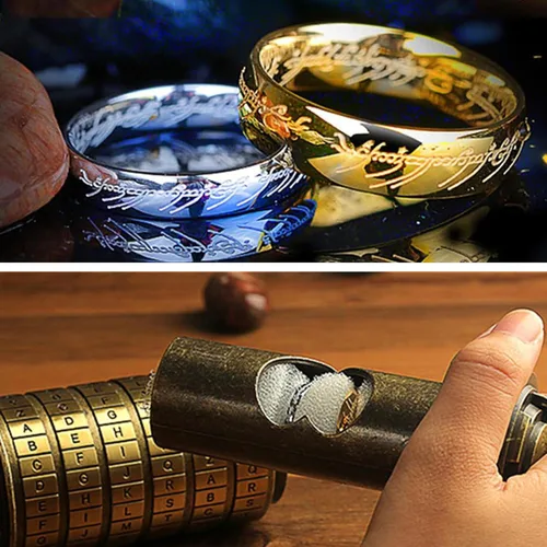 Vista 6 de Cryptex - Cajas de rompecabezas con código Da Vinci, Mini Cryptex Lock, aniversario, día de San Valentín, rompecabezas de cumpleaños, regalos