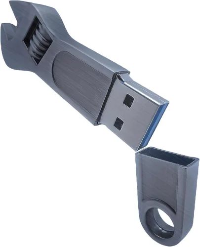 Vista 8 de USB 3.0 Flash Drive - Pen drive con forma de lápiz labial, memoria de alta velocidad, collar brillante con bolsa de joyas, gran regalo, Perro