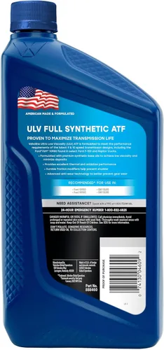 Vista 2 de Valvoline Fluido de transmisión ULV 1 cuarto de galón