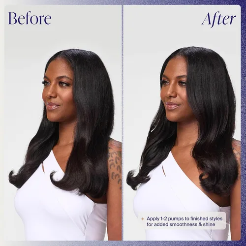 Vista 4 de Kenra Platinum Silkening Gloss Brillo con brillo Domar el encrespamiento y suavizar las vuelas Fórmula ligera Protege contra la humedad