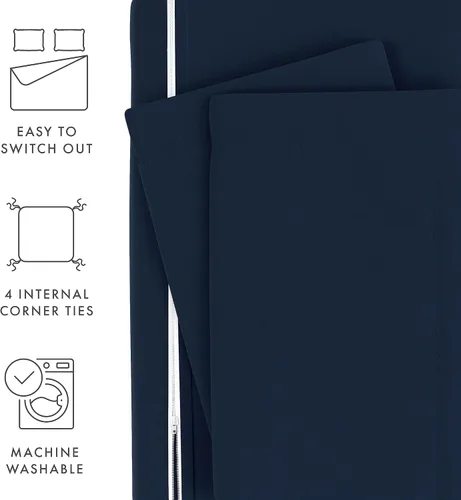 Vista 503 de Linen Market Funda de edredón individual para cama individual – Experimenta una comodidad similar a un hotel con una suavidad inigualable