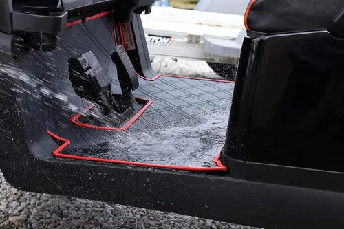 Vista 7 de Alfombrilla para carrito de golf, color negro, ajuste personalizado, para Club Car Precedent 2004+, Tempo/Onward 17+