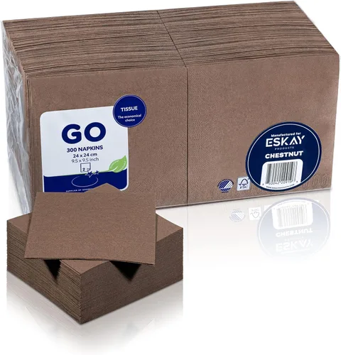 Vista 15 de Servilletas negras para bebidas, servilletas de papel desechables de 3 capas para bar, cóctel, bodas, cumpleaños, fabricadas en la UE, (20 unidades)