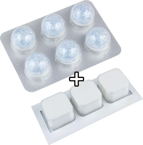 Vista 6 de Tabletas descalcificantes y tabletas de limpieza para máquinas automáticas de café y espresso Jura-Capresso Paquete combinado