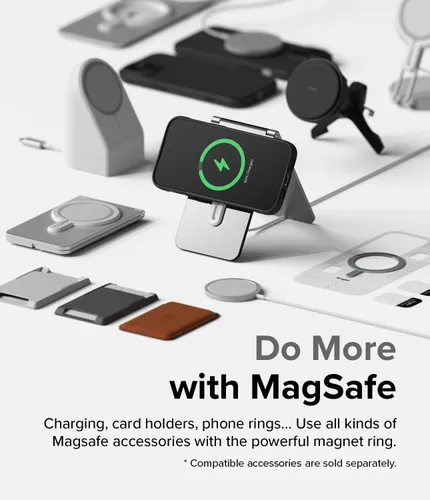 Vista 3 de Ringke - Funda compatible con MagSafe para iPhone 15, tecnología antihuellas para evitar manchas de grasa, agarre mejorado antideslizante, recortes