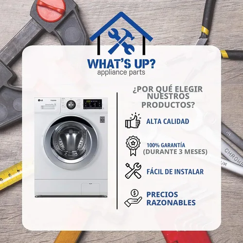 Vista 5 de [¿Qué pasa?] DC64-00828B Parte de repuesto para interruptor de puerta de secadora Samsung compatible DC64-00828A PS4210964 2071594 AP4578931