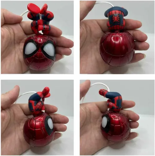 Vista 4 de E.Q.L(YYQSH) Adornos colgantes de animales araña accesorios para espejo interior de automóvil. (A)