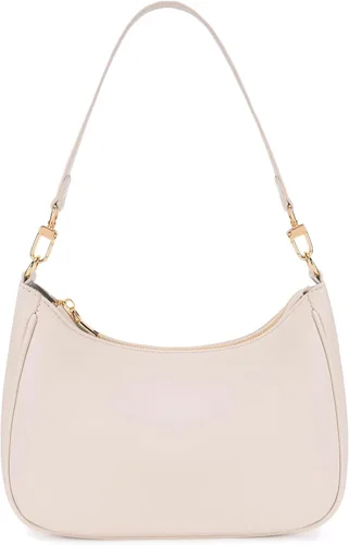 Vista 17 de CYHTWSDJ Bolsos de hombro para mujeres, lindo bolso tote tipo hobo con cierre de cremallera y mini cartera de mano Nailon Negro