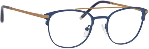 Vista 2 de Ernest Hemingway H4832 - Gafas de lectura redondas para mujer, color azul marino/bronce, 1.929 in