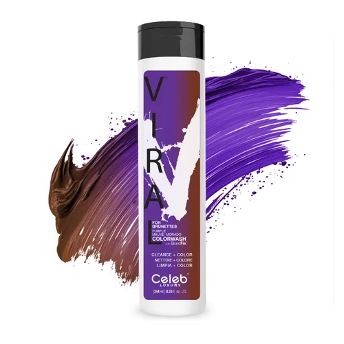 Vista 16 de Celeb Luxury Colorwash Color Depositing Shampoo - Color Refresher, Vegan Hair Dye, Bondfix Bond Rebuilder, Viral and Gem Lites