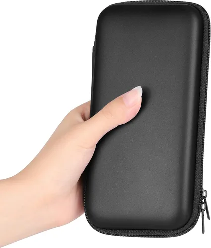 Vista 7 de iMangoo - Estuche de viaje a prueba de golpes, funda rígida, resistente al impacto, con organizador de cable USB, accesorios, bolsillo organizador