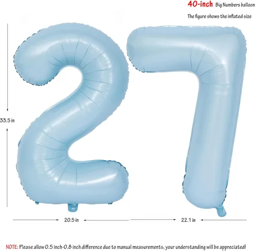 Vista 387 de Globos de 40 pulgadas con números de caramelo, papel de aluminio de helio, globos de látex de Mylar para fiesta de cumpleaños, decoración digital 0