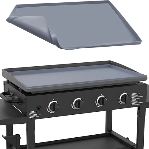 Vista 11 de 22" Alfombrilla de silicona para parrilla Blackstone de 22 pulgadas, cubierta de parrilla de silicona resistente de grado alimenticio, proteja su