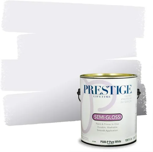Vista 19 de Prestige Pintura interior e imprimación en uno, increíble, satinado, 1 galón