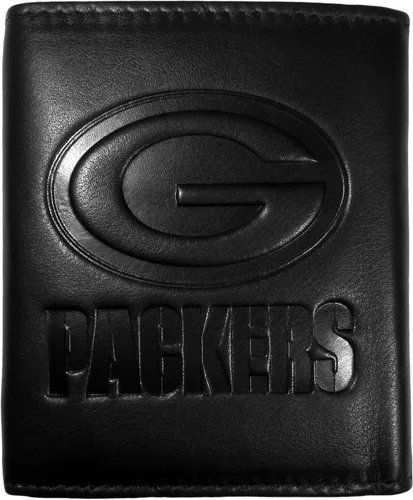 Vista 12 de Siskiyou Sports NFL unisex Embossed Leather Tri-fold Wallet