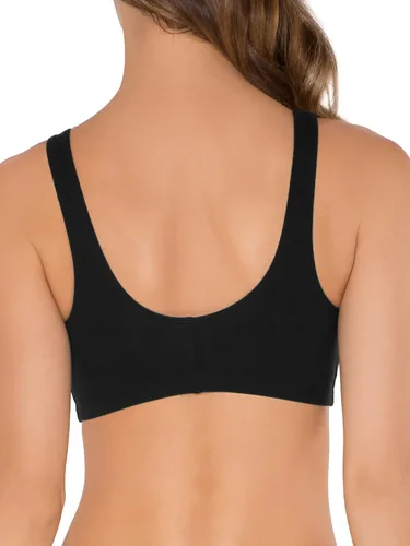 Vista 7 de Fruit of the Loom - Brasier de algodón con cierre frontal para mujer