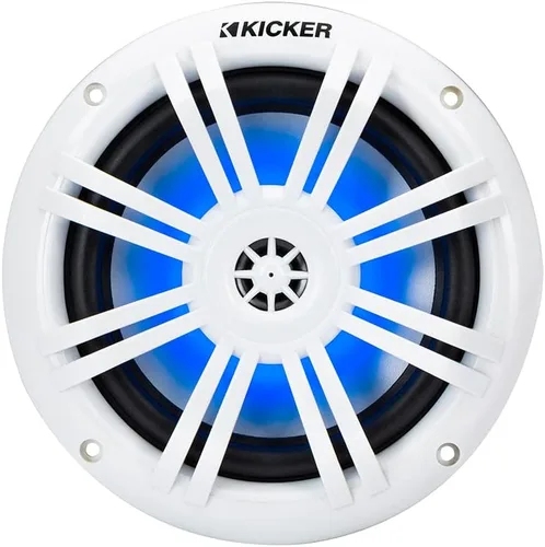 Vista 2 de KICKER KM604WL (49KM604WL) Altavoces LED marinos de 2 vías de 6-½