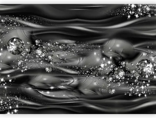 Vista 13 de artgeist Mural de pared abstracto de 77 x 55 pulgadas, papel tapiz autoadhesivo XXL, autoadhesivo, extraíble, gran adhesivo, decoración de pared