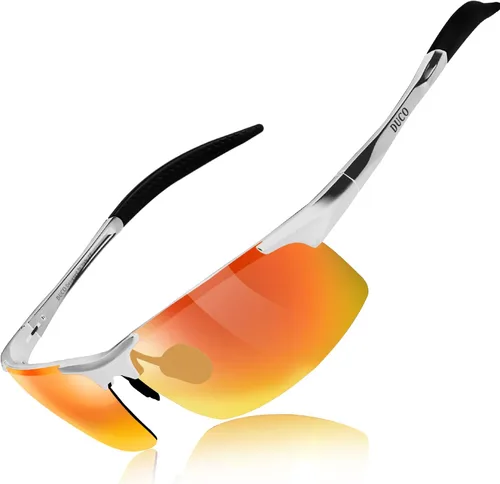 Vista 52 de Duco - Gafas de sol deportivas polarizadas para hombre con protección UV 8177s