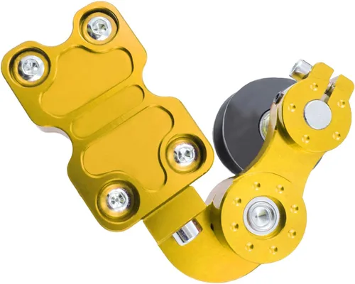 Vista 11 de Tensor de Cadena Universal para Motocicleta CNC de Aluminio Ajustador Modificado Accesorios Regulador Aleación Nueva Rueda Automática Herramientas