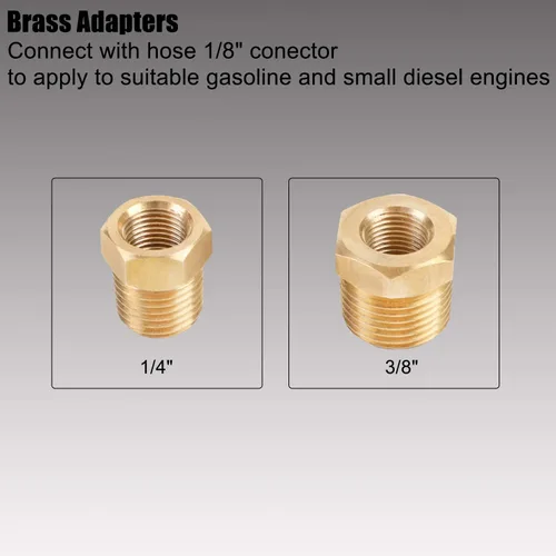 Vista 5 de YSTOOL Kit de probador de presión de aceite, herramienta profesional de medidor de presión de aceite para prueba de diagnóstico del motor