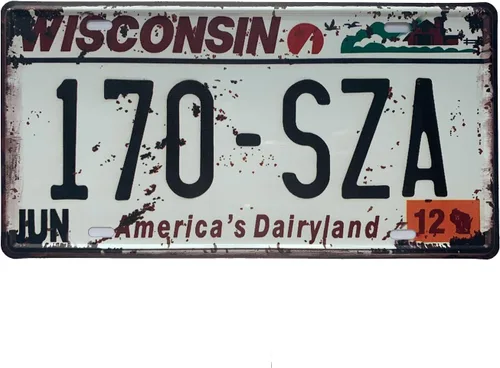 Vista 21 de Placa de matrícula de aluminio de Alabama, decoración de auto novedosa, placas de matrícula decorativas de 12"x6" para el frente del auto, placa