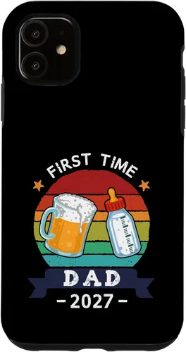Vista 8 de First Time Dad 2027 Case for iPhone XR
