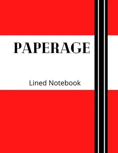 Paperage Lined Journal Notebook Paperage Lined Journal Notebook 8.5x11, Notebook Journal College Ruled 120 Pages, Lined Journal Notebooks for Work,