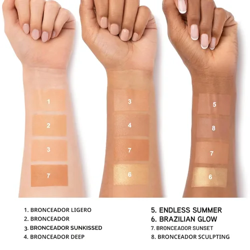 Vista 4 de Physicians Formula - Polvos bronceadores de mantequilla de Murumuru, hidratantes y nutritivos para un brillo sedoso, dermatológicamente probados