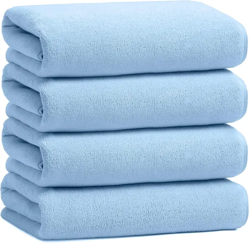 Vista 16 de MYFYL Juego de toallas de baño de alta calidad, secado rápido, toallas de microfibra de terciopelo coral altamente absorbentes, multiusos