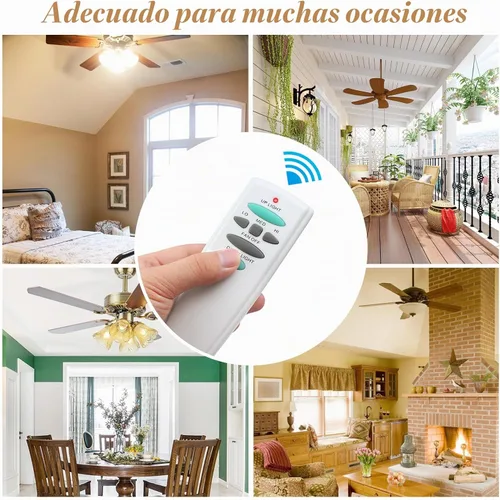 Vista 8 de Kit de control remoto universal para ventilador de techo, repuesto